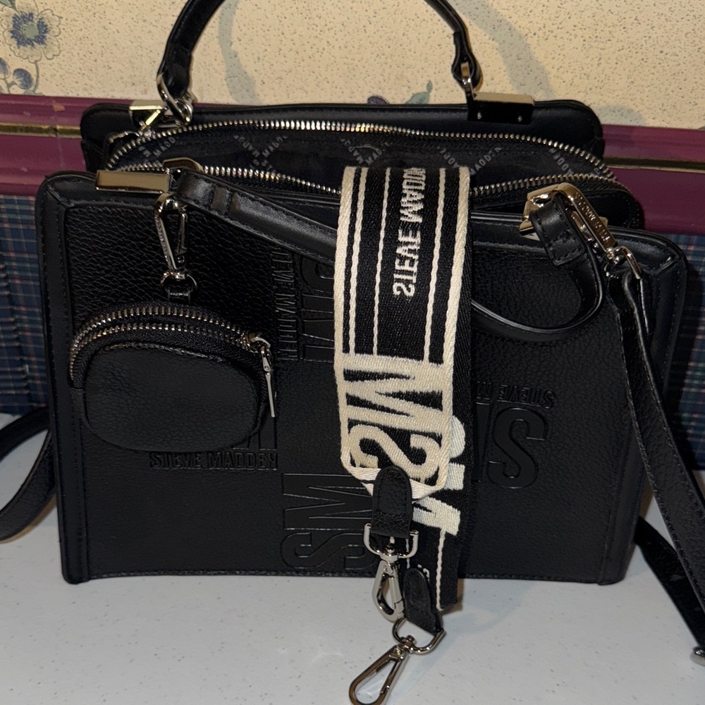 Steve Madden Black  Bag
